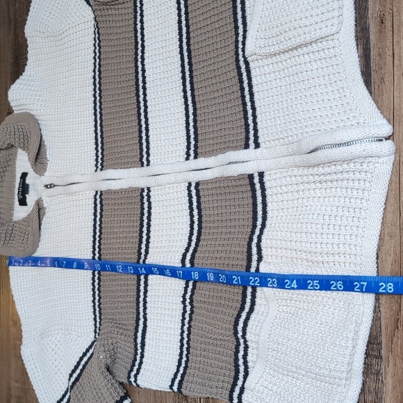 Brixton | Powell Chunky Knit Full Zip Cardigan Sweater | Size XL - Picture 8 of 8